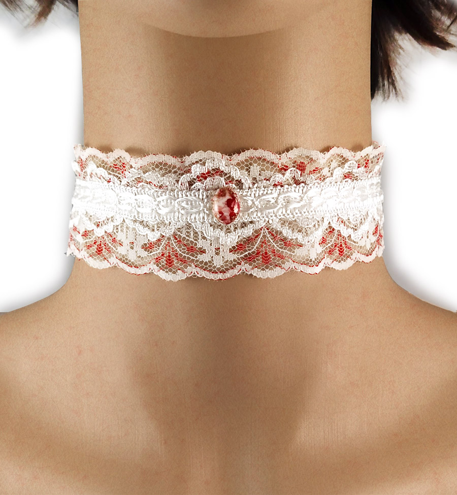 Collare gothic con pietruzza - immagine 9