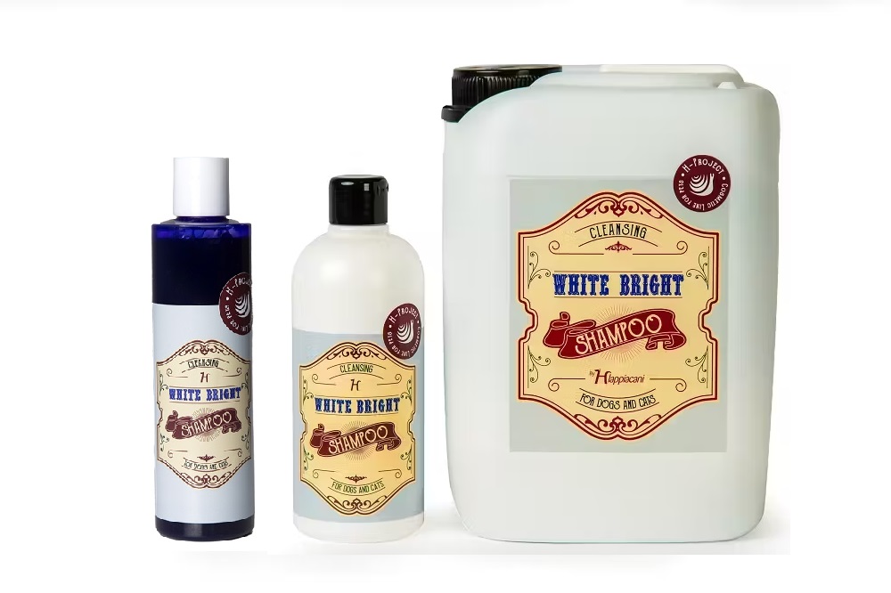 WHITE BRIGHT Shampoo riflessante professionale cani e gatti