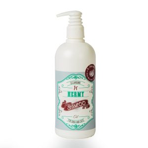 HERMY OIL Shampoo all’olio, ristrutturante e detergente per cani e gatti.