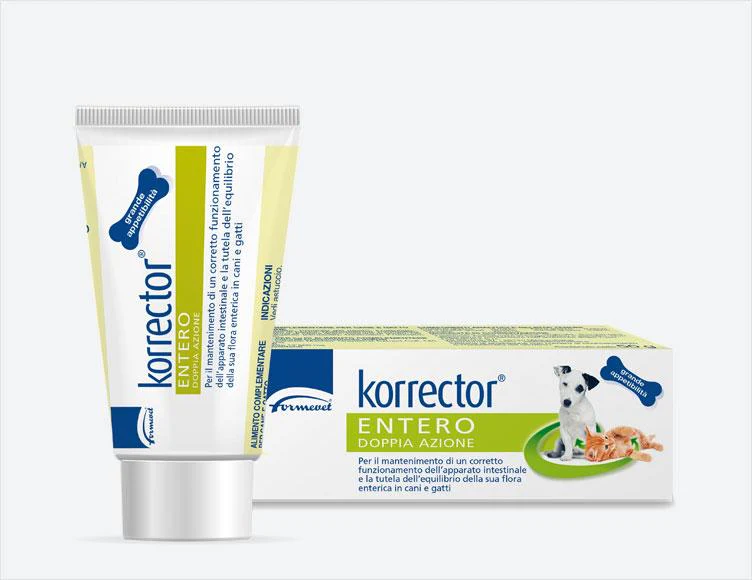 KORRECTOR ENTERO DOPPIA AZIONE. (Fermenti lattici)