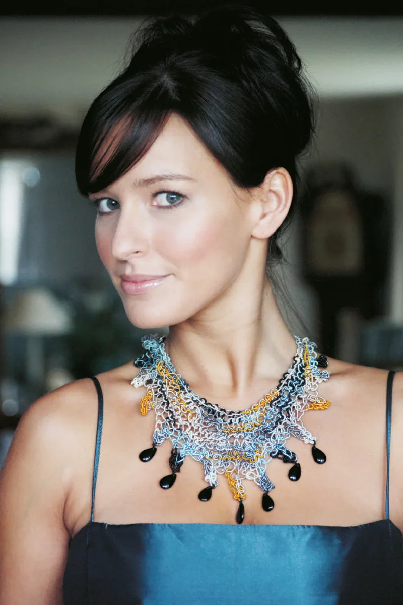 Schema maglia - collier perline - pdf download - immagine 2