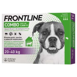 FrontLine combo cani 20-40 kg 3 fiale