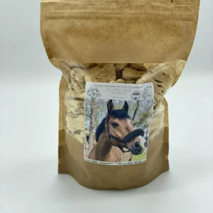 BISCOTTI PER CAVALLI DA COMPAGNIA CON MIRTILLO INTERO