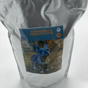 ALIMENTO MONOPROTEICO A BASE DI AGNELLO CON RISO E PATATE