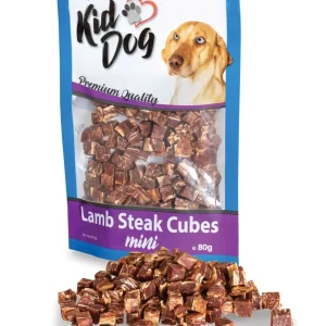 KID DOG MINI CUBETTI DI CARNE DI AGNELLO GLUTEN FREE NO SUGAR 80 g