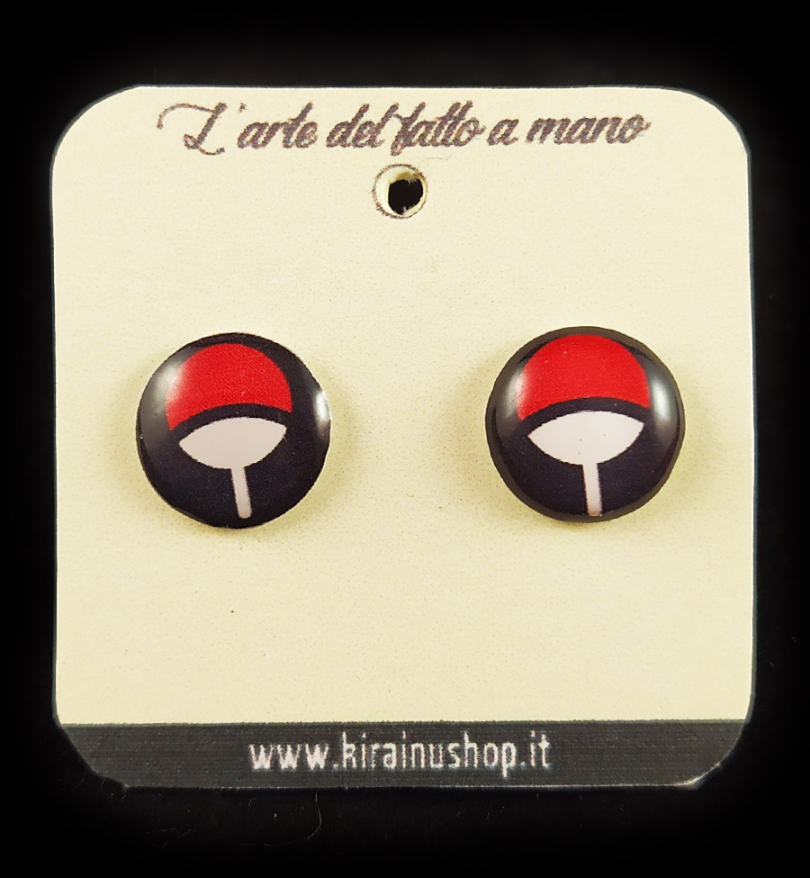 Orecchini clan Uchiha