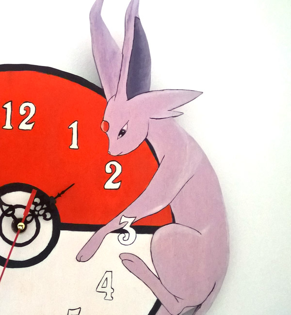 Orologio pokemon: Umbreon ed Espeon - immagine 5