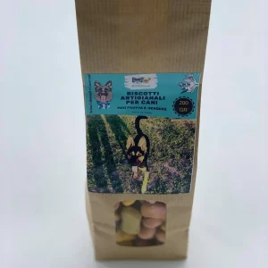 BISCOTTI ARTIGIANALI MINI FRUTTA E VERDURA PER CANI DI TAGLIA MINI E TOY