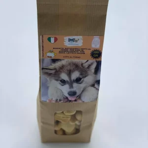 BISCOTTI PER CUCCIOLI ARTIGIANALI PER CANI IN ACCRESCIMENTO CON UOVA LATTE E RICCHI DI CALCIO